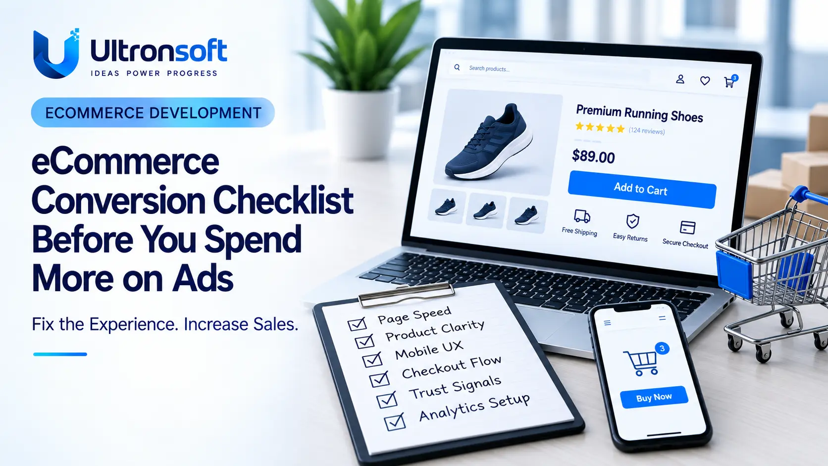 eCommerce Conversion Checklist Before You Spend More on Ads