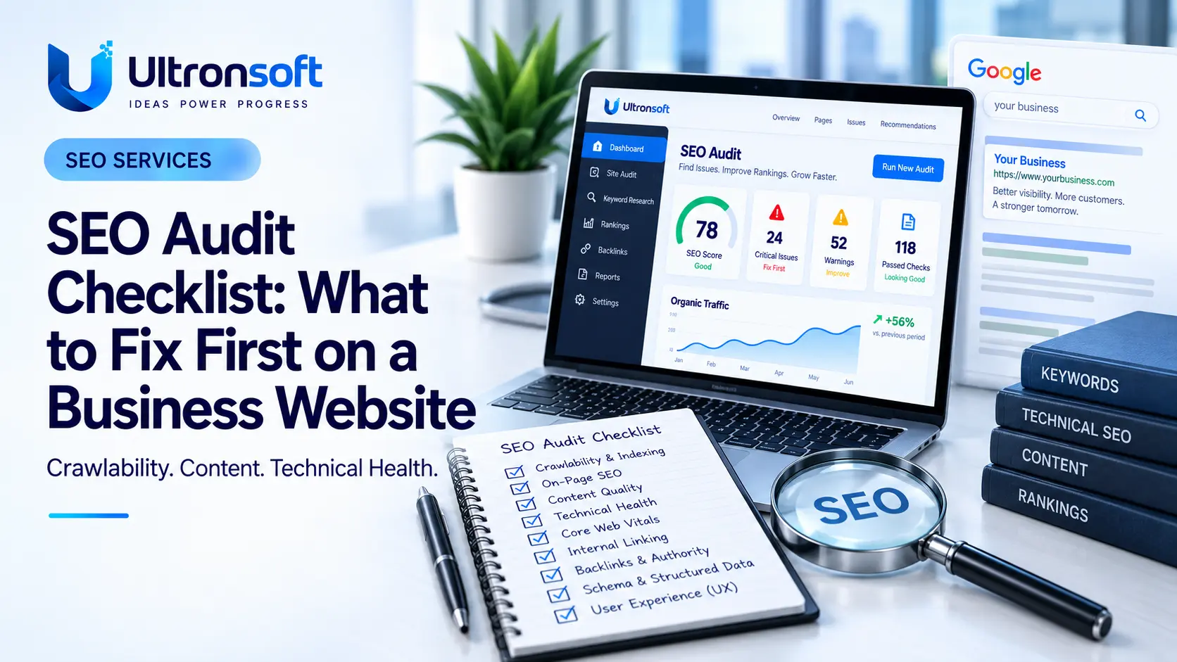 SEO Audit Checklist: What to Fix First on a Business Website
